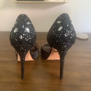 Badgley Mischka black heels/ pumps (dressy)